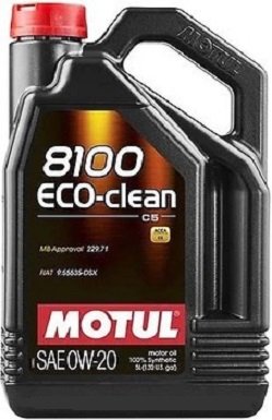 Motor oils Engine oil 8100 ECO-CLEAN 0W20 5L  Art. 108862