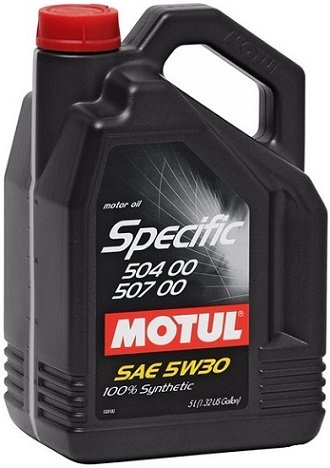 Motor oils Engine oil MOTUL SPECIFIC 5W-30 504.00/507.00 5L  Art. 106375