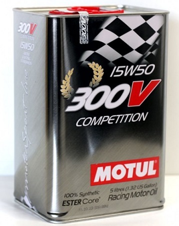 Motor oils Motor oil MOTUL 300V COMPETITION 15W50 5L  Art. 103920