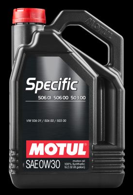 Motor oils Engine oil MOTUL SPECIFIC 0W-30 506.01 506.00 5L  Art. 106437