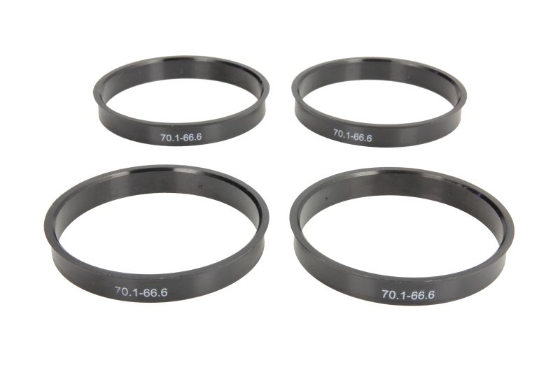 Adapter rings for rims Adapter rings 70.1 / 66.6 mm, 4 pcs  Art. MMTRING701666