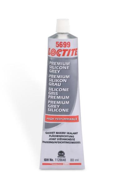 Lubricants, greases, silicones and other substances Silicone sealant 80ml gray  Art. LOC5699GREY80ML