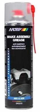 Lubricants, greases, silicones and other substances Brake vaseline spray 500ml  Art. 090310