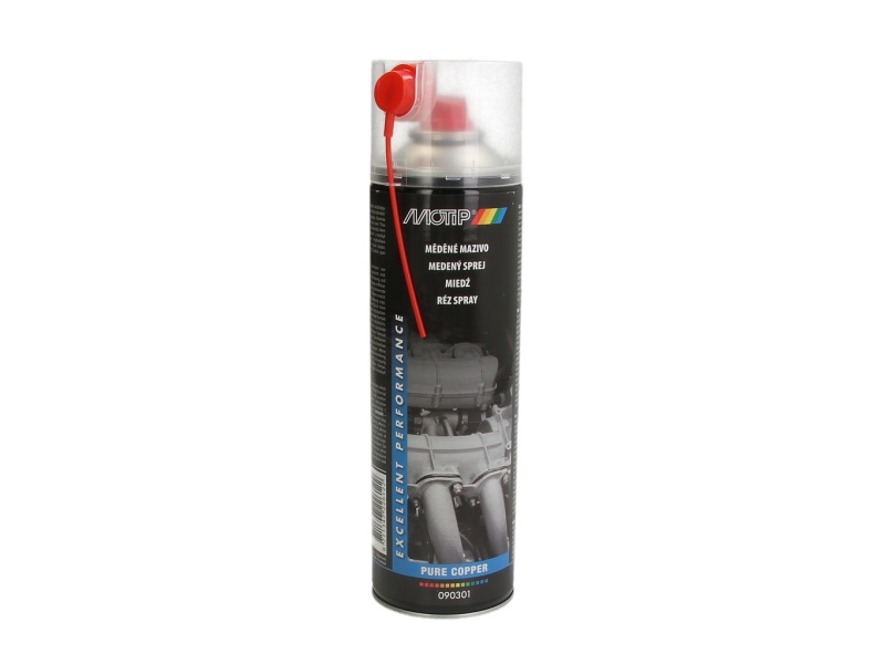 Lubricants, greases, silicones and other substances Copper grease spray 500ml  Art. 090301