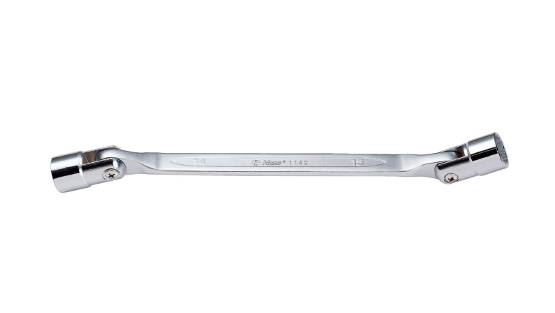 Open-end wrenches, spanners, socket wrenches, etc. Socket wrench, Size: 16X17, Length: 255 mm  Art. 1142M16X17