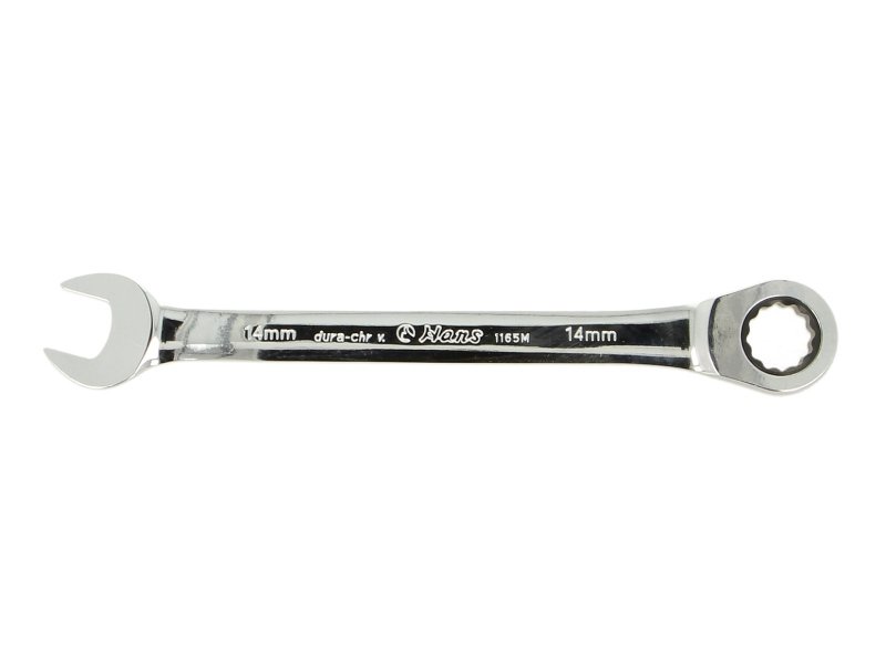 Open-end wrenches, spanners, socket wrenches, etc. Spanner, Size: 14, Length: 190 mm  Art. 1165M14