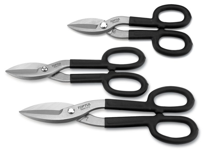 Knives, files, scissors, saws... Scissor set 51-250mm  Art. SBAE1010