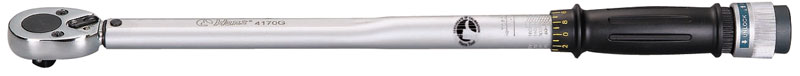 Torque tools Torque wrench 1/2", 70-350 nm, 650mm  Art. 4171GN