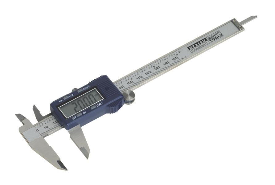 Measuring tools Digital caliper 0-150mm  Art. SEAAK962EV