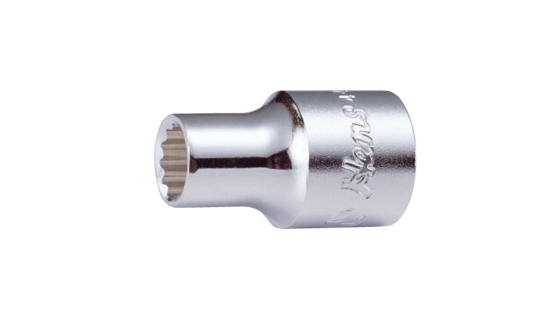 Sockets and screwdrivers Socket 12 angled, Size: 15, 3/8", Length: 28 mm  Art. 3402M15