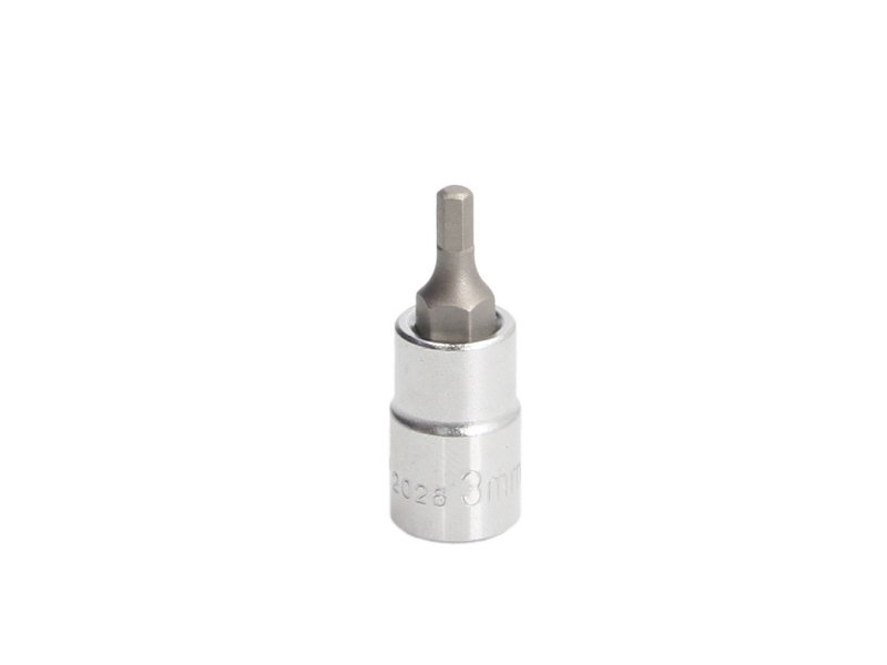 Sockets and screwdrivers Socket Hex socket / HEX, Size: 3, 1/4"  Art. 2026M3