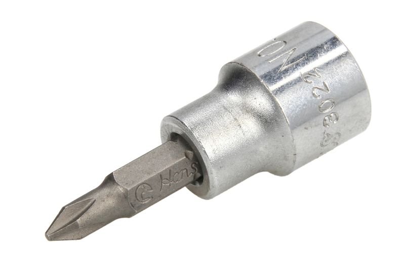 Sockets and screwdrivers Tip socket Crosshead, Size: PH1, 3/8", Length: 48 mm  Art. 3022PH1