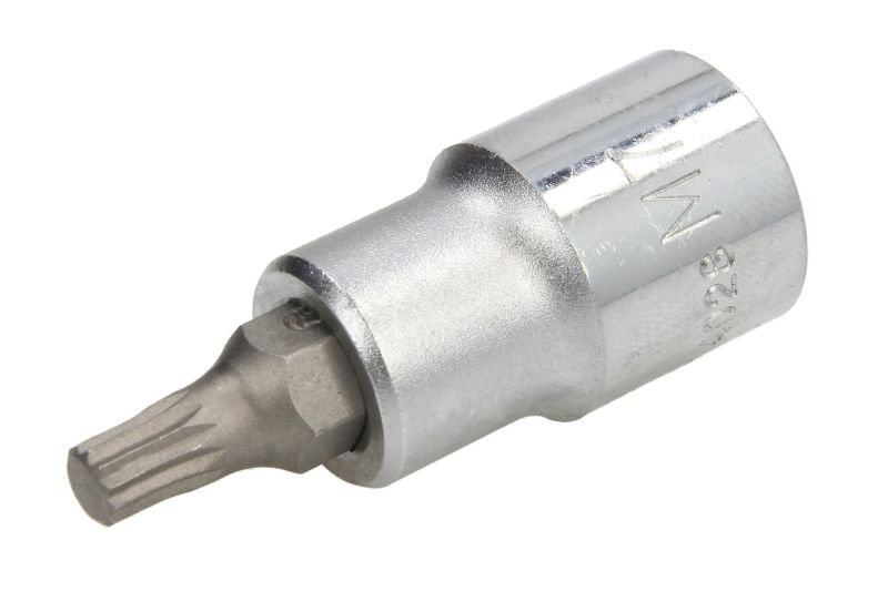 Sockets and screwdrivers Tip socket Star / XZN, Size: 7, 1/2", Length: 55 mm  Art. 4028M07