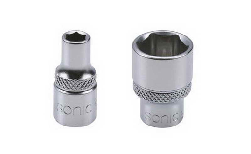 Sockets and screwdrivers Socket 6 angled, Size: 14, 1/4", Length: 25 mm (In the middle)  Art. 21514