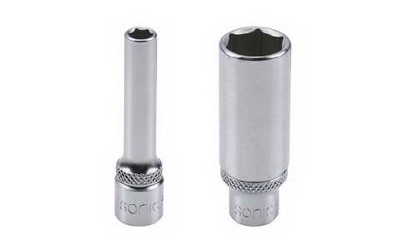 Sockets and screwdrivers Socket 6 angled, Size: 4, 1/4", Length: 50 mm  Art. 2155004