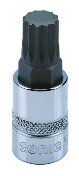 Sockets and screwdrivers Tip socket Star / XZN, Size: 10, 3/8", Length: 48 mm  Art. 8284810