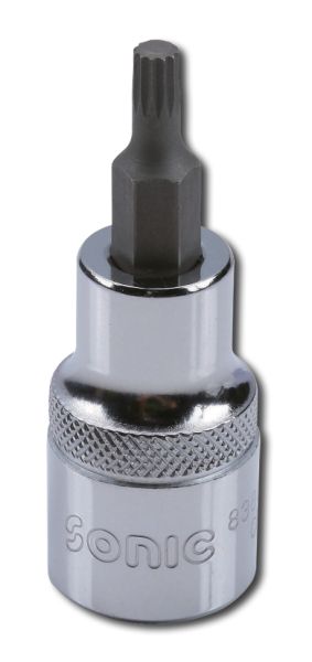 Sockets and screwdrivers Tip socket Star / XZN, Size: 14, 1/2", Length: 62 mm  Art. 83806214