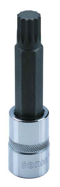 Sockets and screwdrivers Tip socket Star / XZN, Size: 12, 1/2", Length: 100 mm  Art. 83810012