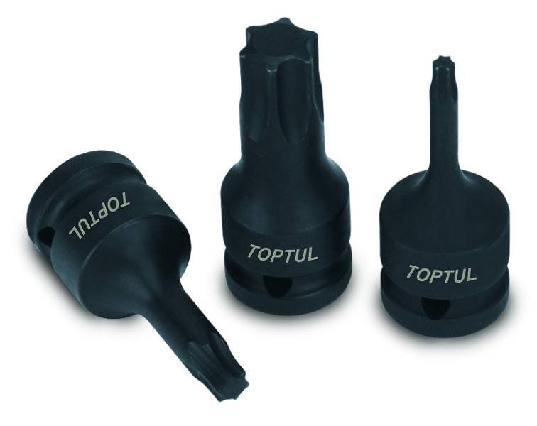 Machine sockets Machine socket with TORX, Size: T27, 3/8", Length: 52 mm  Art. KADA1227