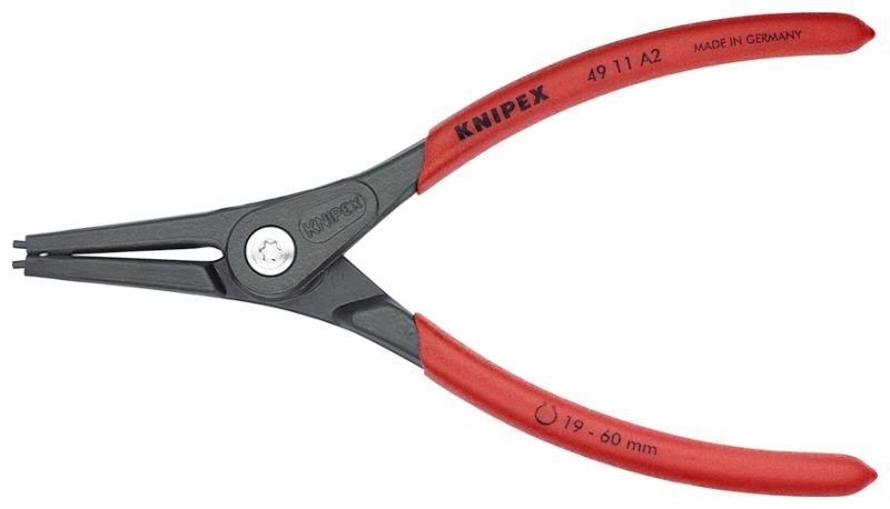 Pliers and cutters Lock ring pliers, Length: 180 mm  Art. 4911A2