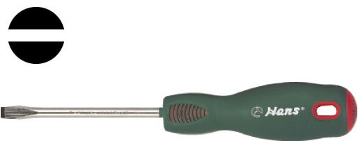 Screwdrivers and bits Screwdriver Chisel head, Size: 4, Length: 173 mm  Art. 0310M404