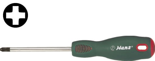 Screwdrivers and bits Screwdriver Crosshead, Size: PH1, Length: 173 mm  Art. 0320PH13