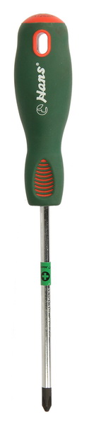 Screwdrivers and bits Screwdriver Crosshead, Size: PH2, Length: 240 mm  Art. 0320PH25