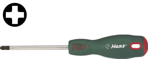 Screwdrivers and bits Screwdriver Crosshead, Size: PH2, Length: 209 mm  Art. 0320PH24