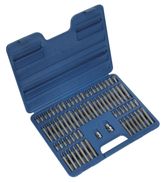 TOOL SETS Bit set 3/8", 1/2"; 30 - 75 mm, 74 pcs  Art. SEAAK21974