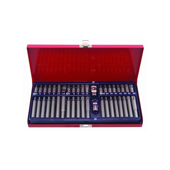 TOOL SETS Bit set, 3/8", 42 pcs  Art. 304201