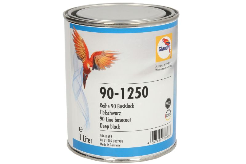 Spray paints, paints and varnishes Paints 90-1250 black 1L  Art. 50411698