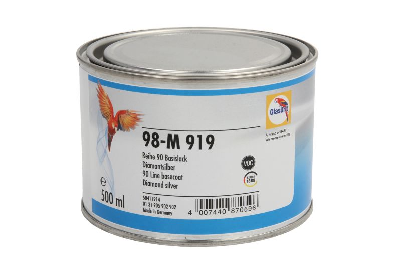 Spray paints, paints and varnishes Paints 98-M919 silver 0.5L  Art. 50411914