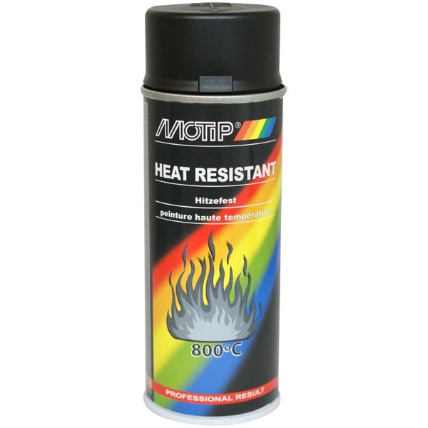 Spray paints, paints and varnishes Engine/muffler paint black 400ml  Art. 004031