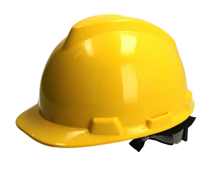 Head protection Safety helmet, yellow, 4 pcs  Art. CARGOKA044PKT