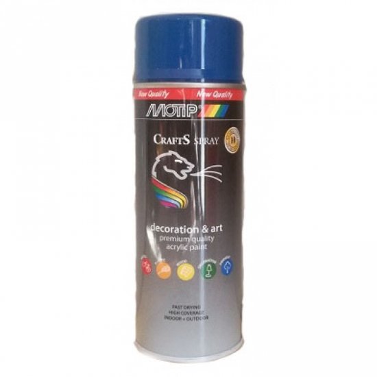 Spray paints, paints and varnishes Crafts Spray RAL 5010 Gentian Blue high gloss 400ml  Art. 103544