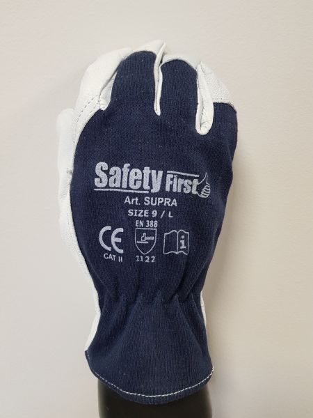 Gloves Gloves, SUPER GOAT, cotton and leather, XL 12 pairs  Art. 0XREK089XL