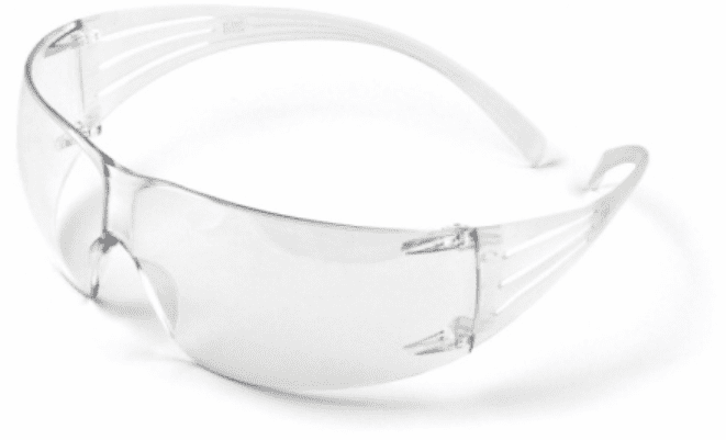 Goggles Goggles, lens colorless, flexible temples  Art. 3MSF201AF