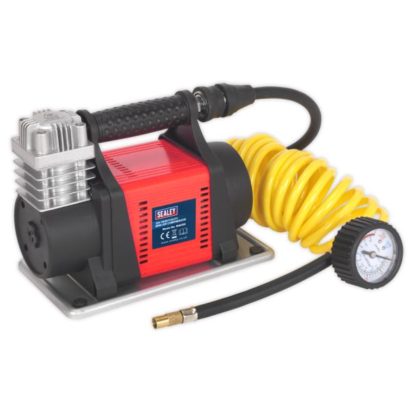 Compressed air compressors and tire inflators Tire inflator with compressor 12v 10bar  Art. SEAMAC05