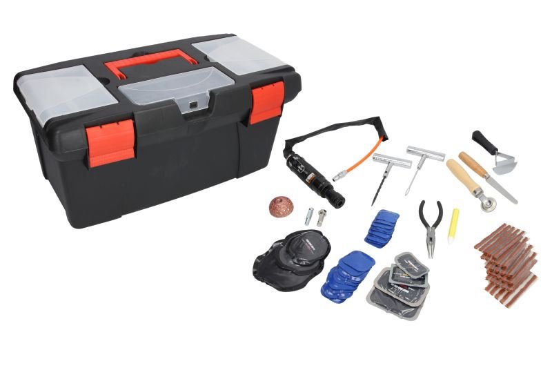 Installation tools Tire repair kit complete package with sander 2200 rpm  Art. 0XTY057