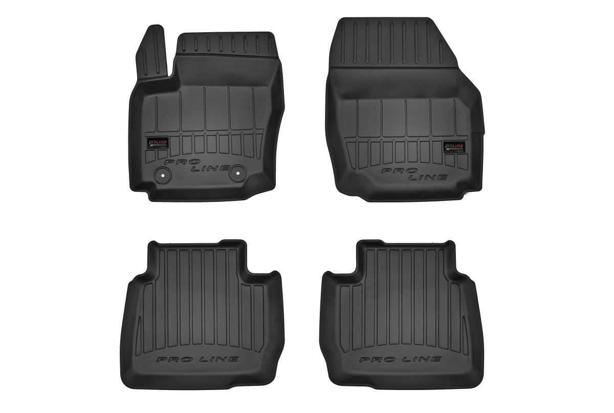 Interior and trunk carpets Interior mat set FORD 03.07-01.15 Model: MONDEO IV (distance between mat holders 25.5 cm)  Art. FRG3D407473