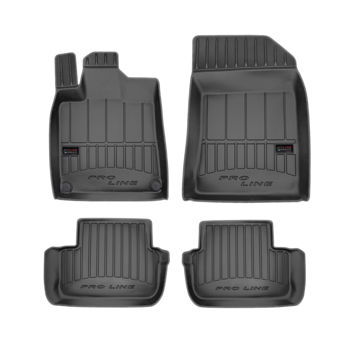 Interior and trunk carpets Interior carpet set PEUGEOT 03.04-02.11 Model: 407  Art. FRG3D407497