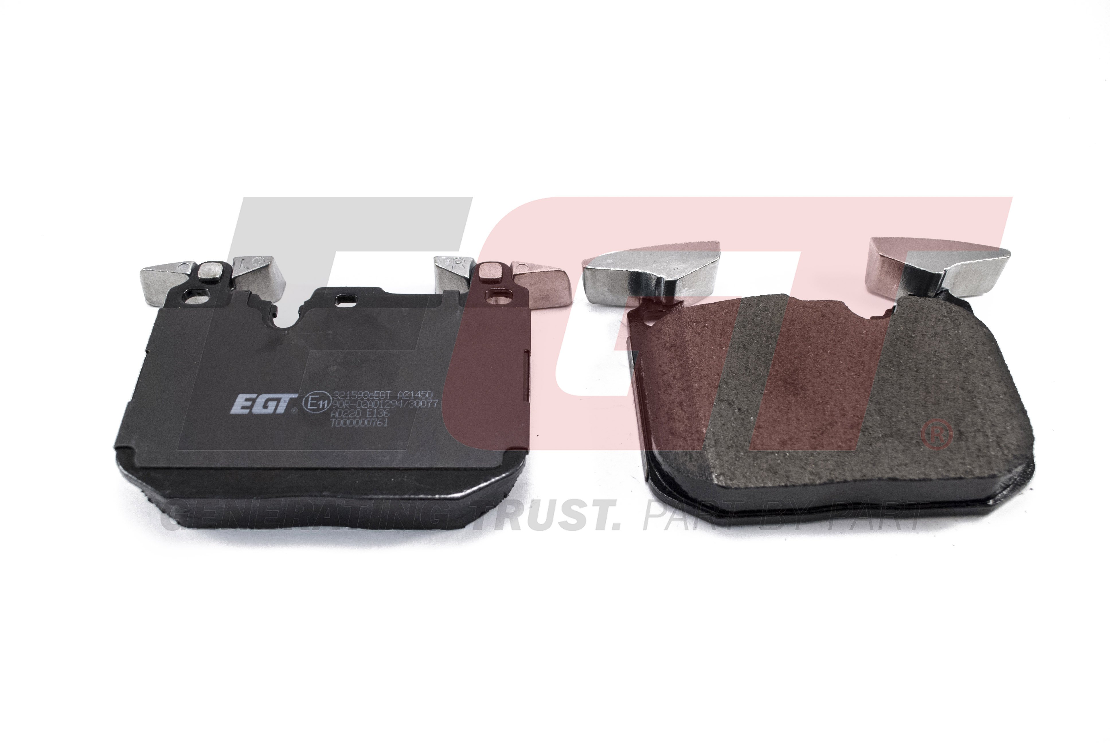 Brake Pad Set, disc brake  Art. 321593CEGT