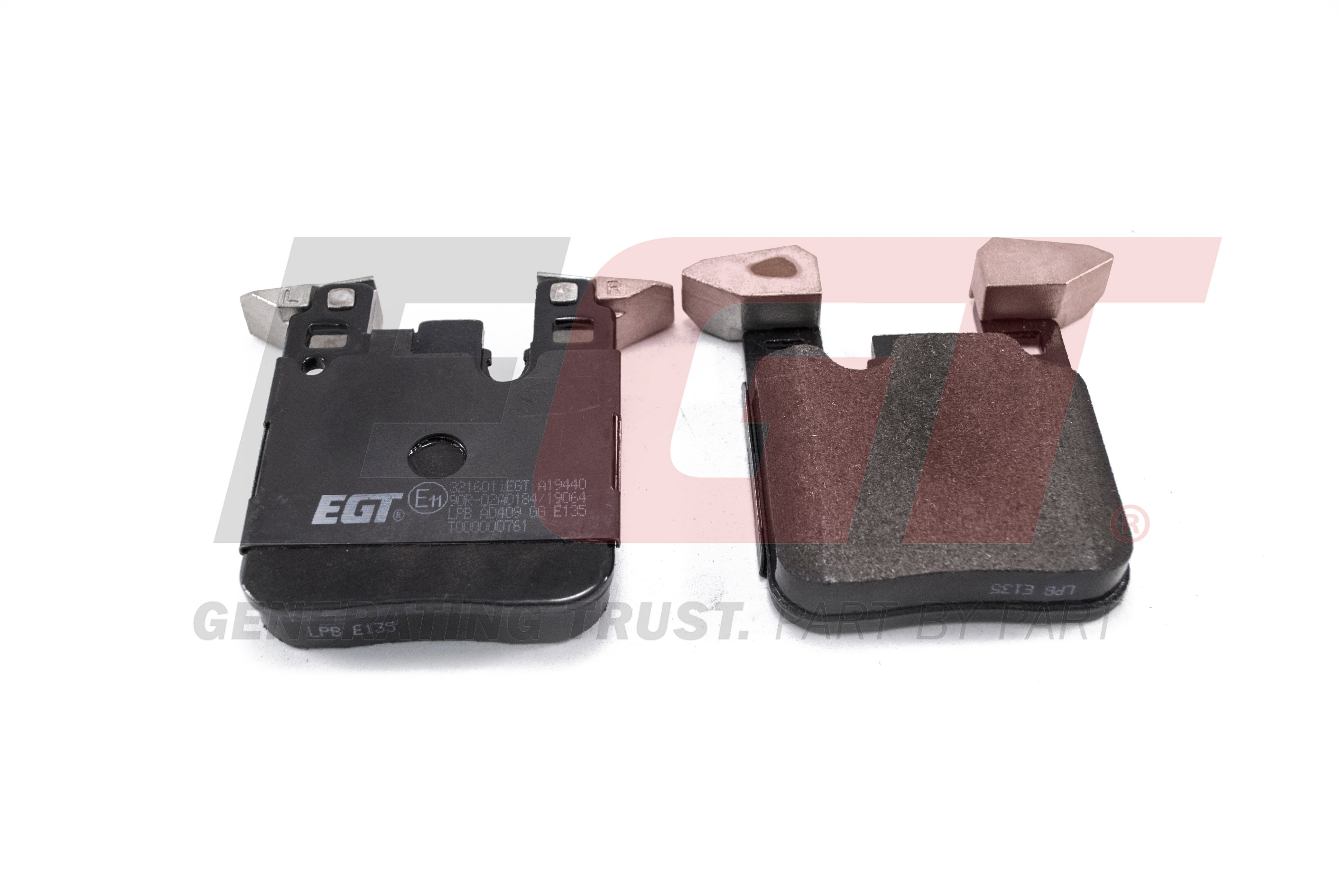 Brake Pad Set, disc brake (BREMBO)  Art. 321601IEGT