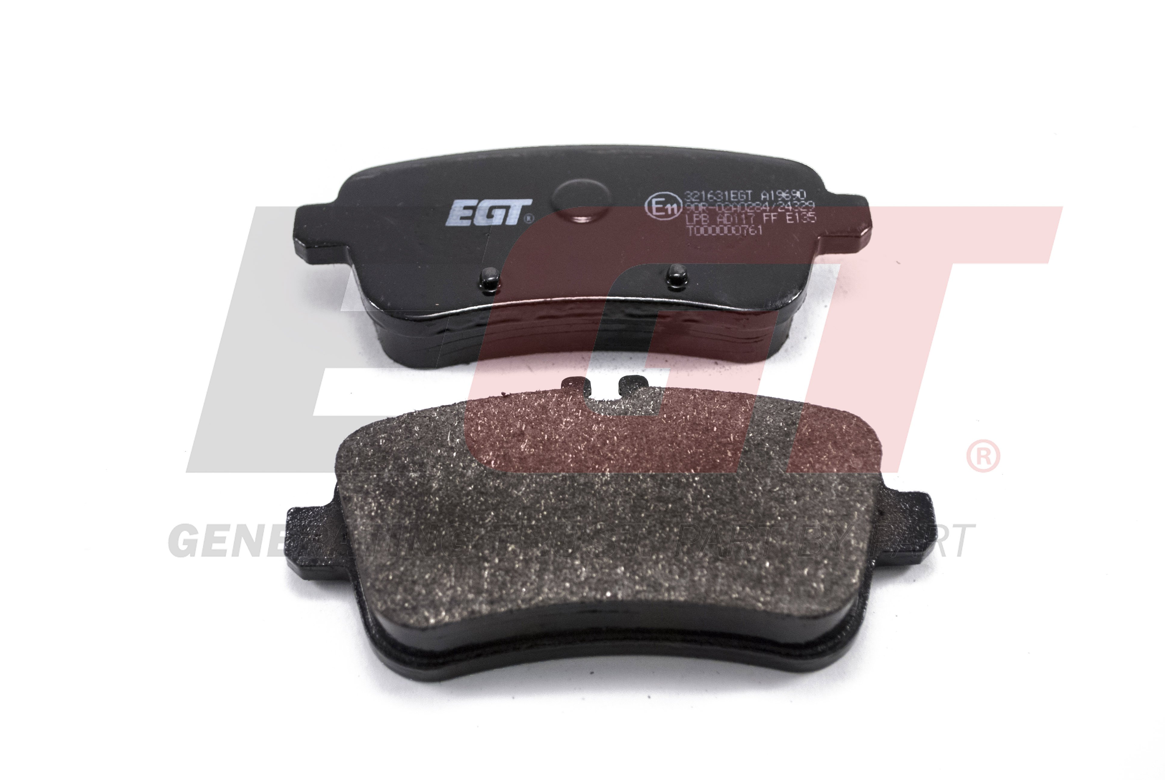 Brake Pad Set, disc brake (Rear axle)  Art. 321631EGT