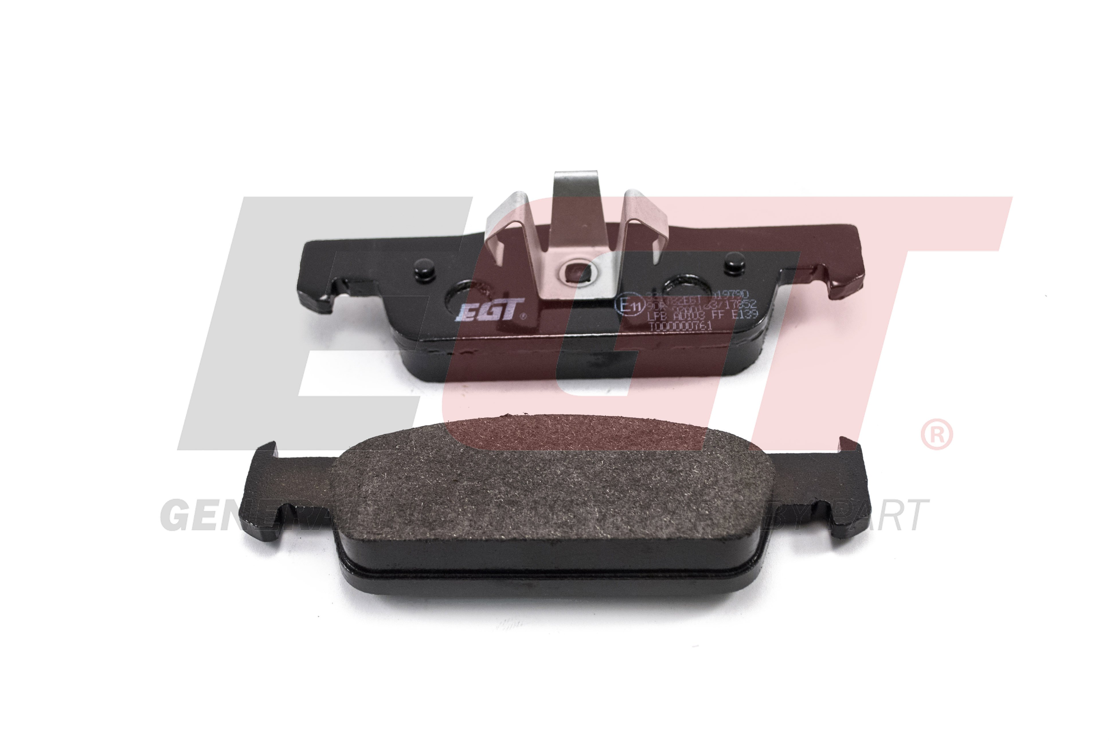 Brake pad, disc brake (Front axle) (Front axle)  Art. 321782EGT