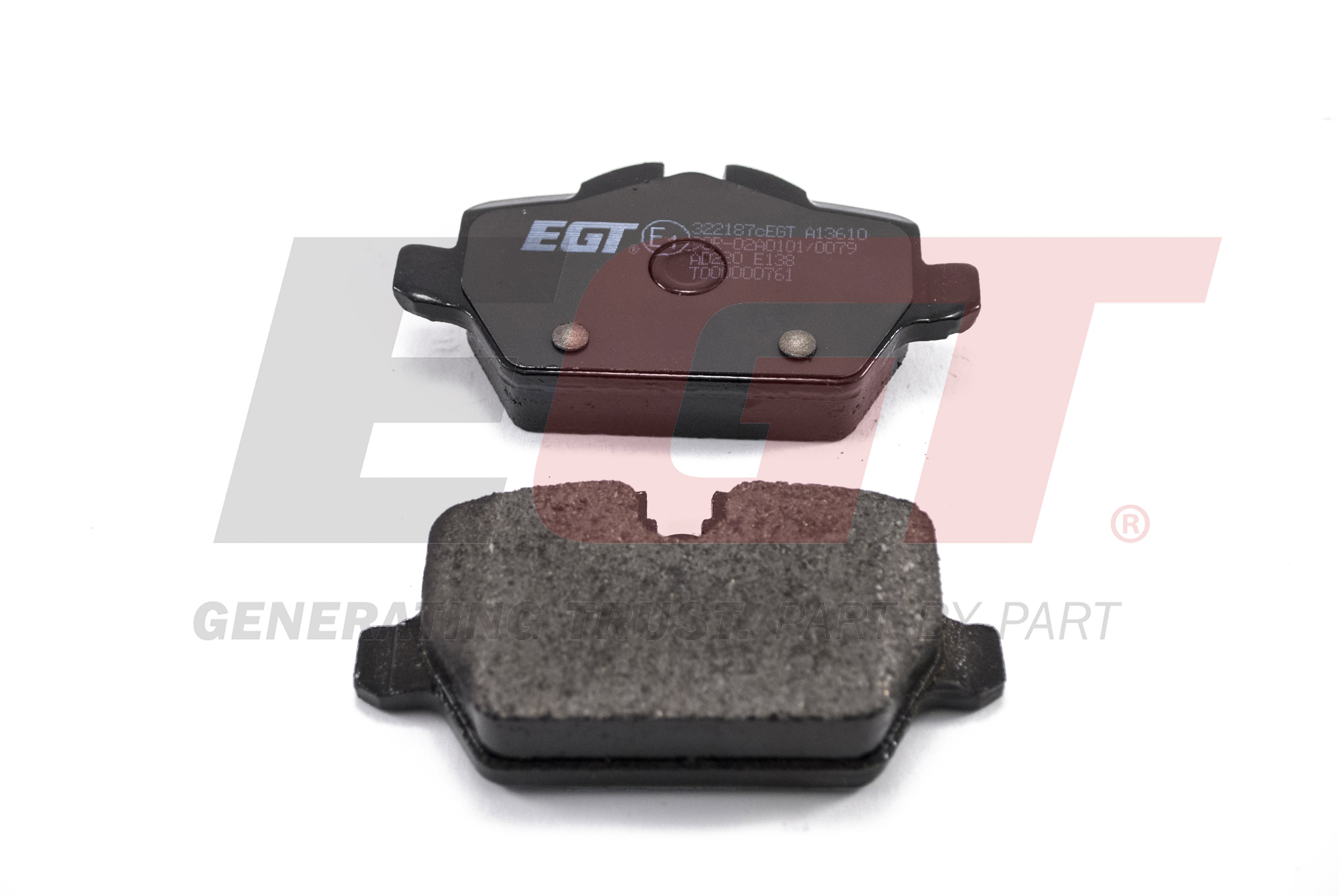 Brake Pad Set, disc brake (Rear axle)  Art. 322187CEGT