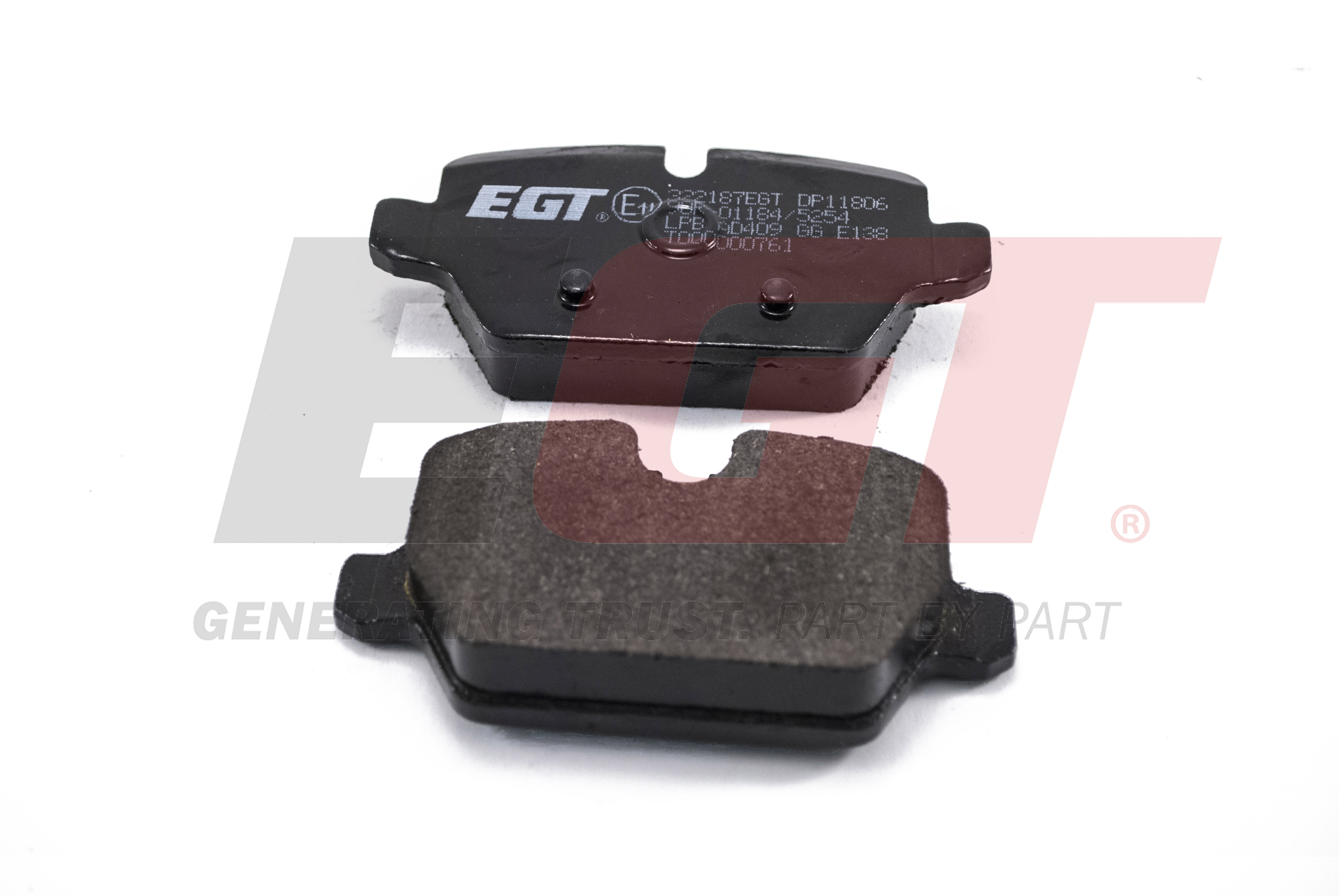 Brake Pad Set, disc brake (Rear axle)  Art. 322187EGT