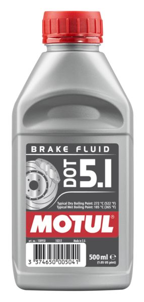 Brake fluids Brake fluid 500ml (DOT 5.1)  Art. DOT5105L100950
