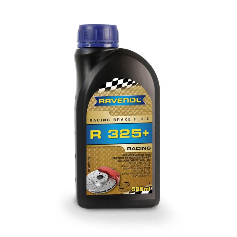 Brake fluids Brake fluid 500ml R325 Plus  Art. RAVRACINGBFR32505L