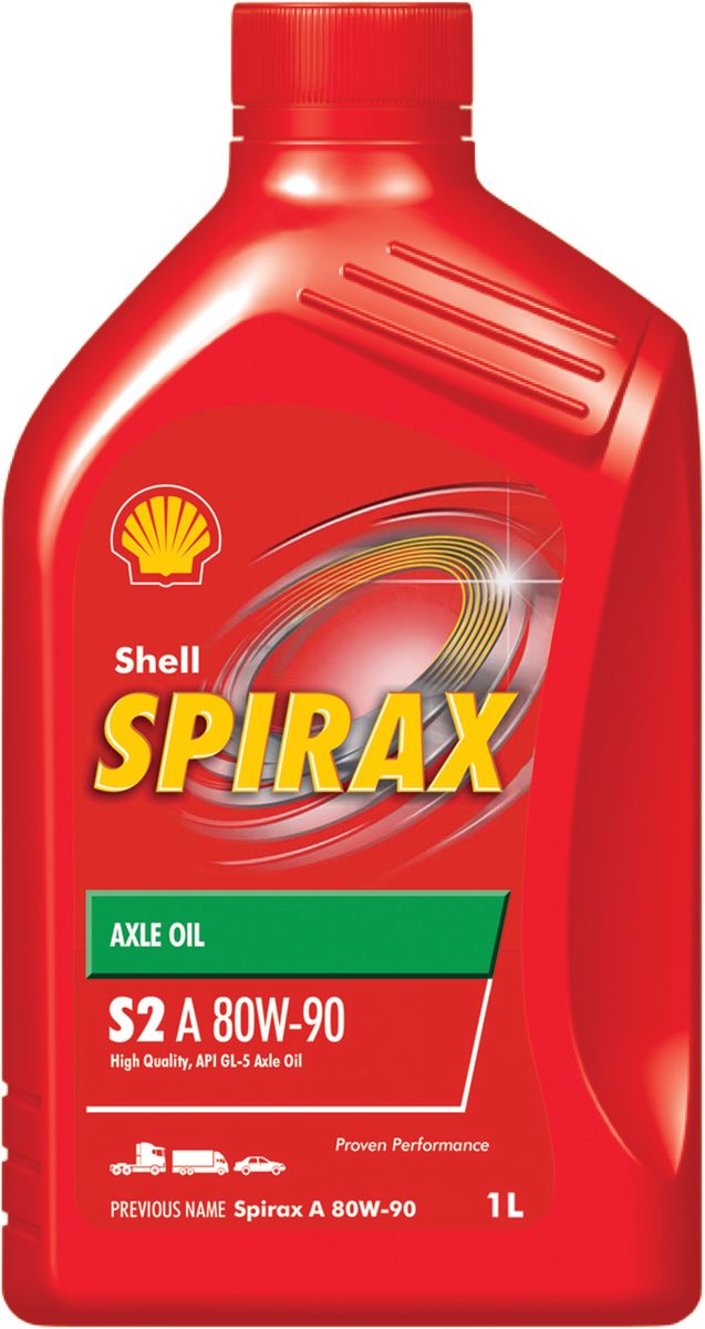 Gear oils Mineral gear oil Spirax (1L) 80W90 API GL-5  Art. SPIRAXS2A80W901L